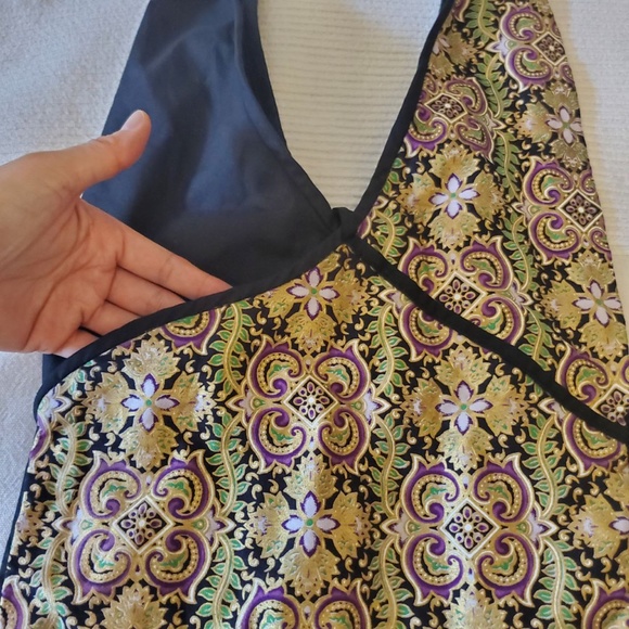 Hand Made Shoulder / Crossbody Bag from Cambodia - Picture 2 of 9